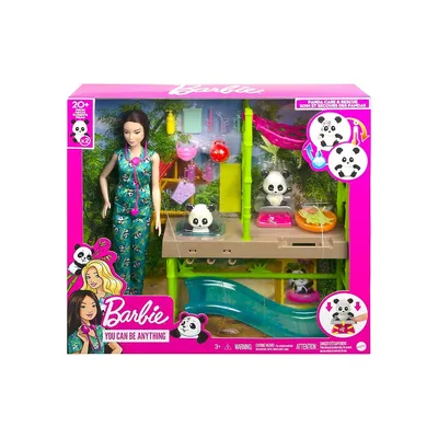 Barbie Panda Rescue Playset