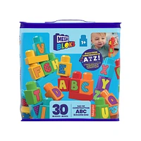 30-Piece ABC Building Bag