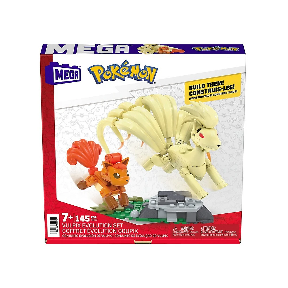 Mega Pokémon Vulpix Evolution Set