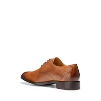 Men's Hawthorne Plain-Toe Leather Oxfords