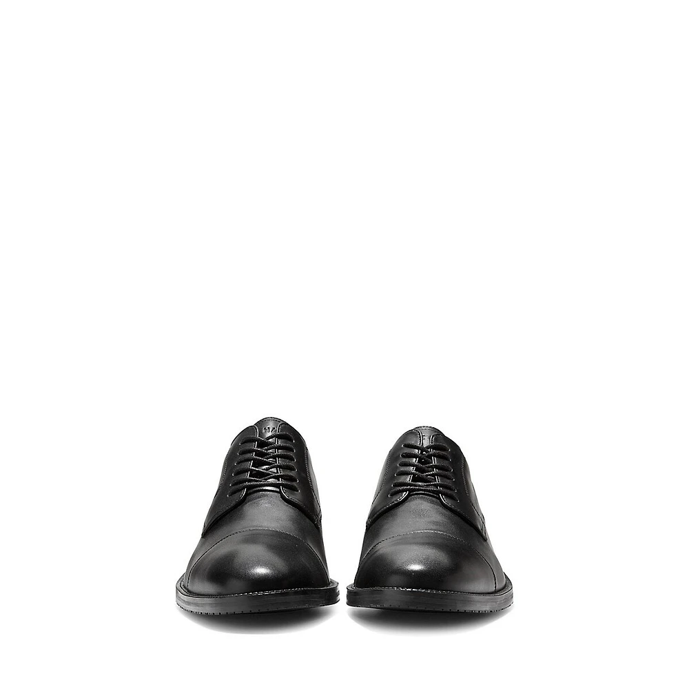 Modern Essentials Cap-Toe Leather Oxford Dress Shoes