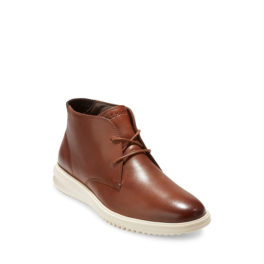 Leather Chukka Ankle Boots