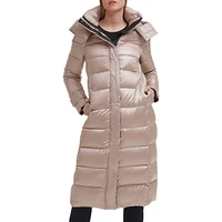 Longline Belted Puffer Jacket