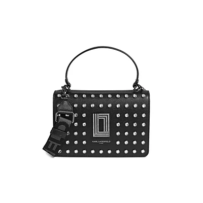 Simone Gem-Studded Crossbody Bag