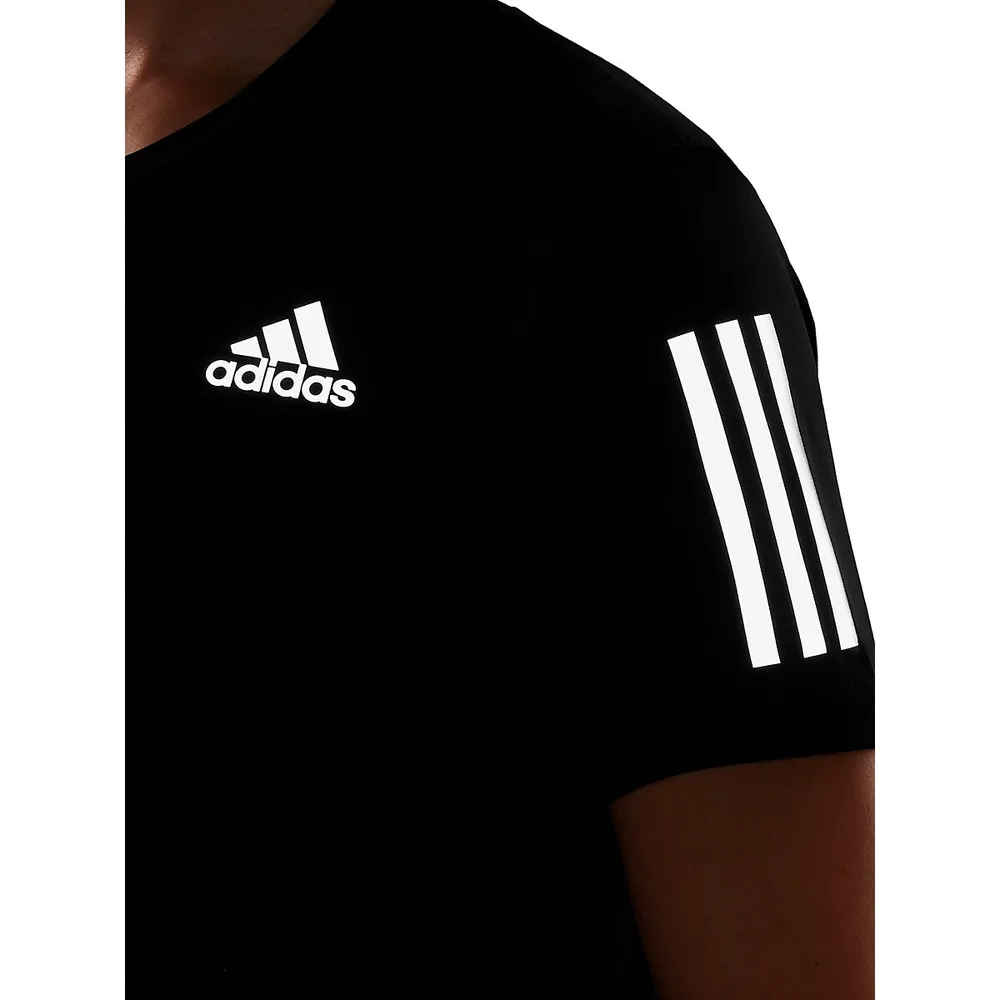 Own The Run Reflective 3-Stripes T-Shirt