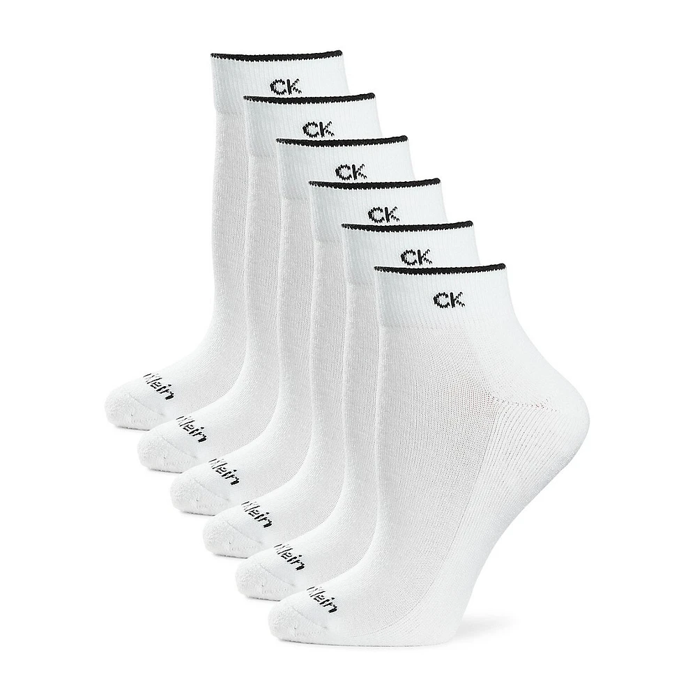 Women's 6-Pair Quarter Socks