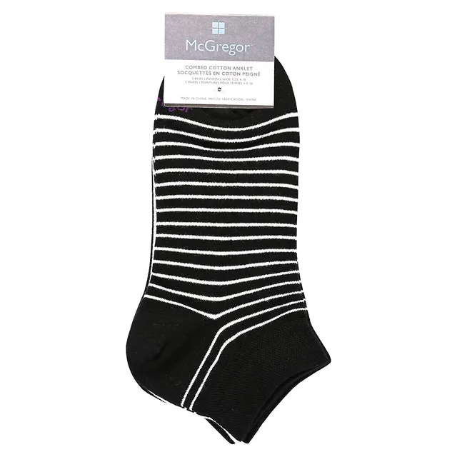 McGregor Non-Elastic Feel Good Cotton Socks 3PK