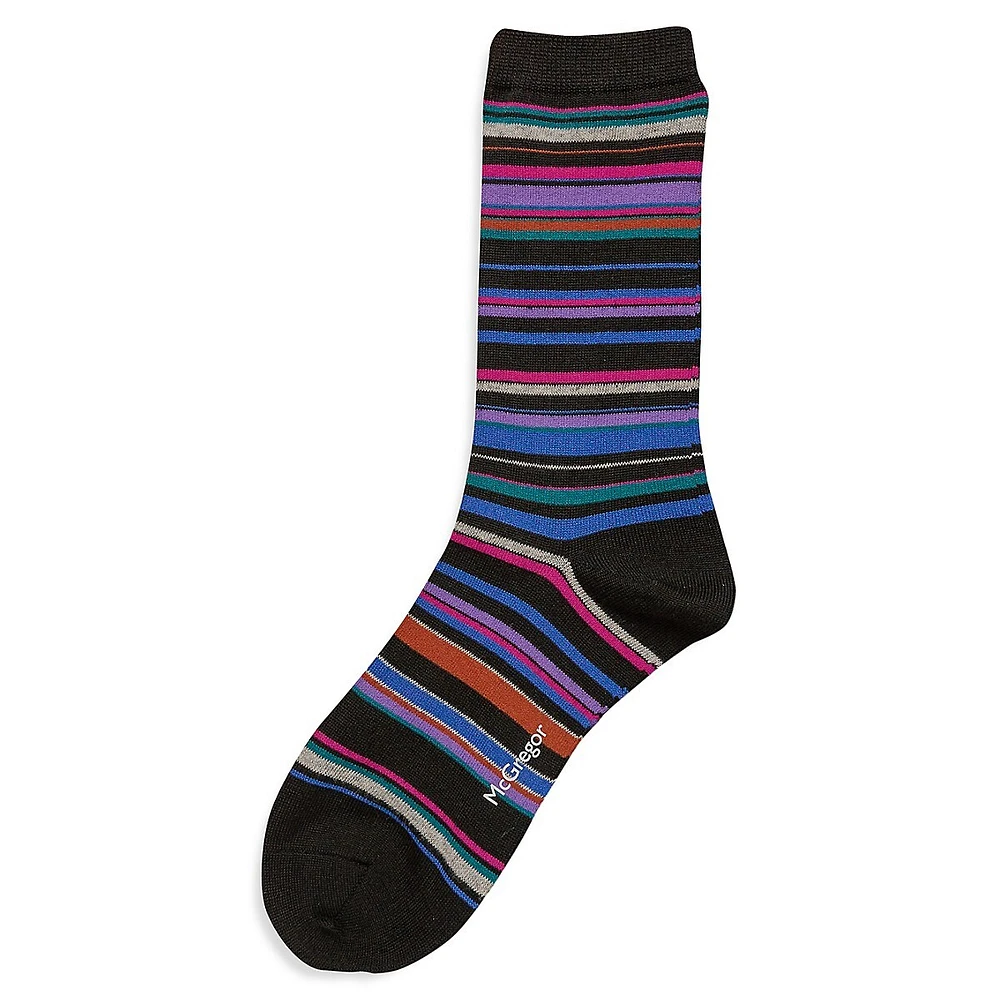 Chaussettes mi-mollet en laine mérinos pour femme