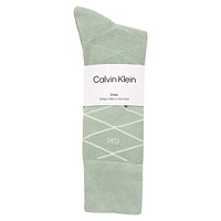 Men's 4-Pair Dress Crew Socks