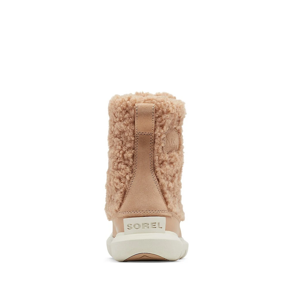 Kid's Explorer Cozy Faux Shearling Waterproof Boots