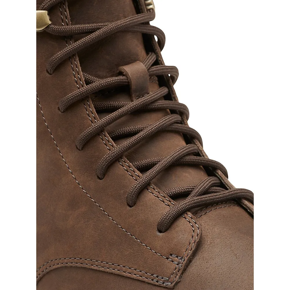 Men's Hi-Line Waterproof Leather Lace Boots