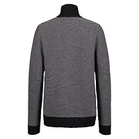 Boy's Bubble Thermal Quarter-Zip Sweater