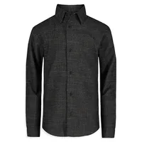 Boy's Striated Texture Shirt