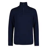 Boy's Quarter-Zip Sweater