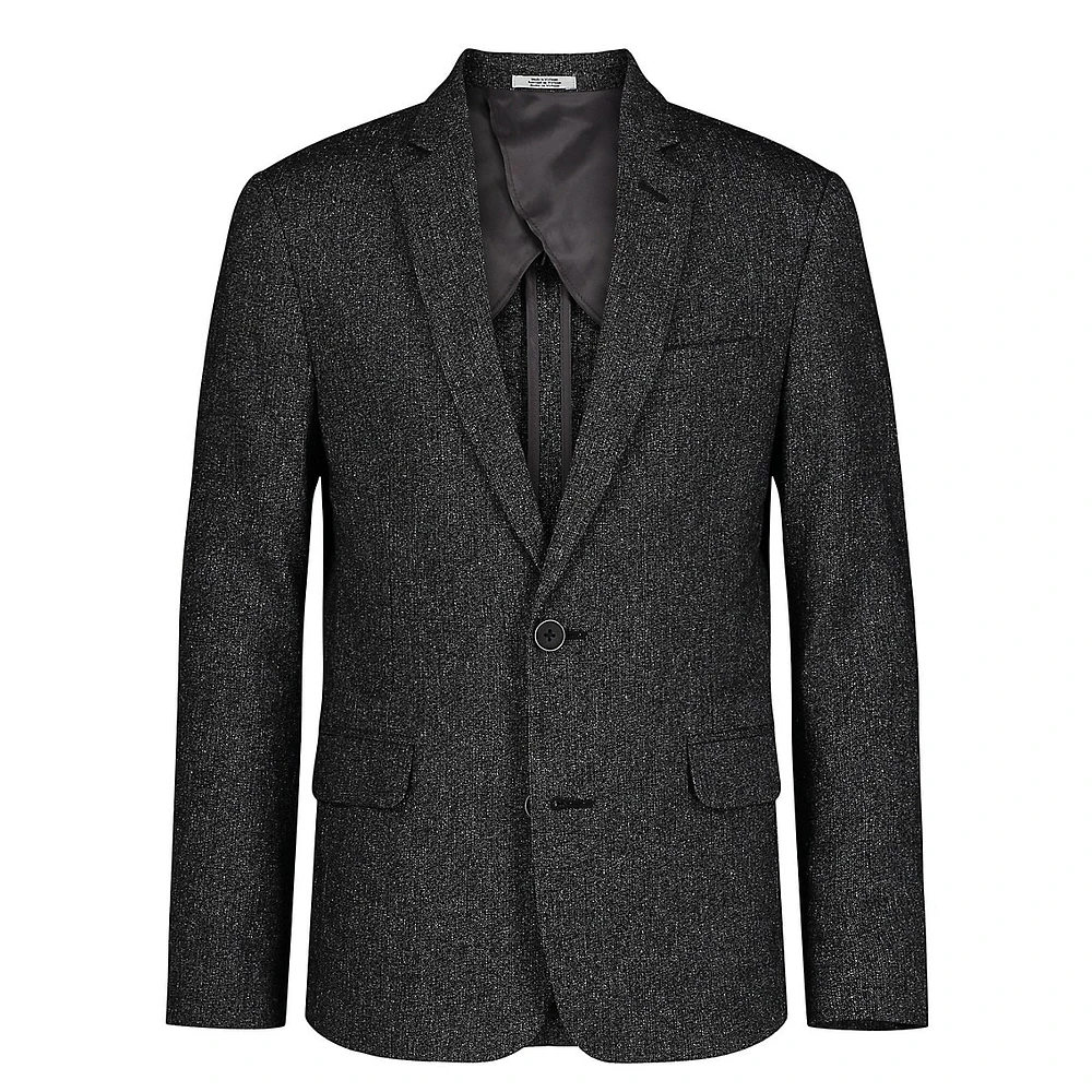 Boy's Stretch Tweed Sport Coat