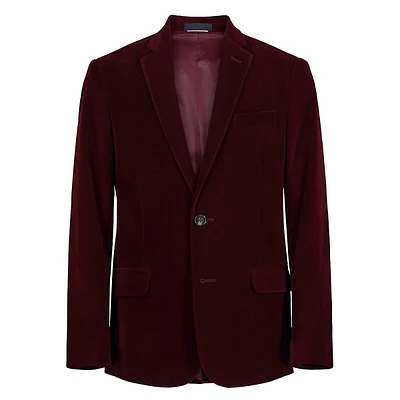 Boy's Velvet Sport Coat