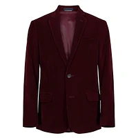 Boy's Velvet Sport Coat