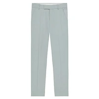 Boy's Stretch-Weave Dress Pants