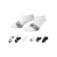 Socquettes d'entraînement invisibles Everyday pour femme, paquet de six paires