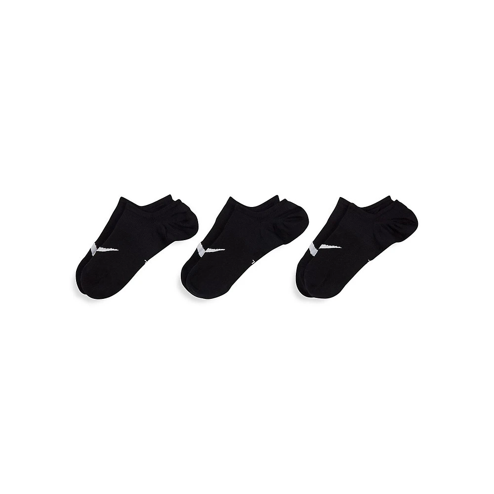 Women's 3-Piece Everyday Footie Socks