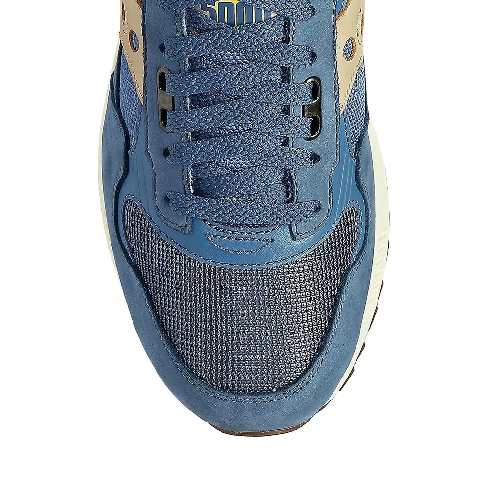 Men's Shadow 5000 Leather And Suede Running Shoes