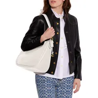 Cary Pebbled Leather Shoulder Bag