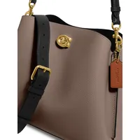 Willow Pebble Leather Shoulder Bag