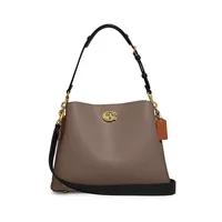 Willow Pebble Leather Shoulder Bag