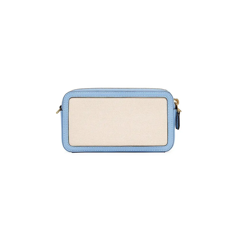 Kira Canvas & Leather Wallet Crossbody