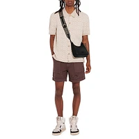 Hobo Crossbody With Signature Canvas Interior