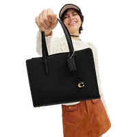 Carter Pebbled Leather Carryall Bag