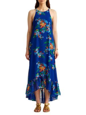 Lauren Ralph Lauren Floral Georgette Sleeveless Dress | Metropolis at  Metrotown