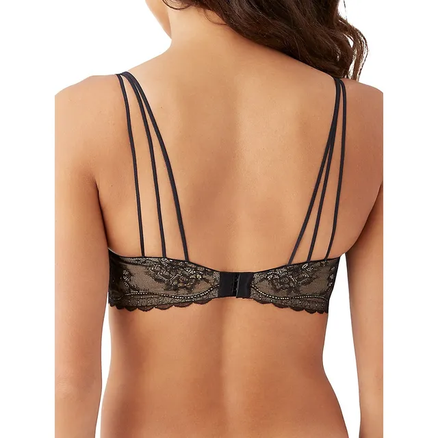B. Tempt'D by Wacoal No Strings Attached Contoured Lace Balconette Bra  953284