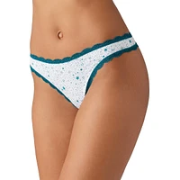 Inspired Eyelet Lace-Trim Briefs