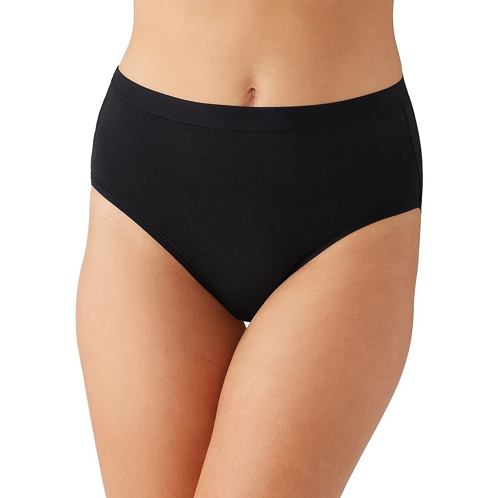 Full-Coverage Cotton-Stretch Briefs