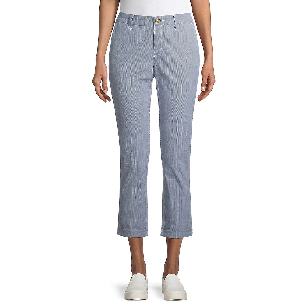 Hampton Cropped Chino Pants