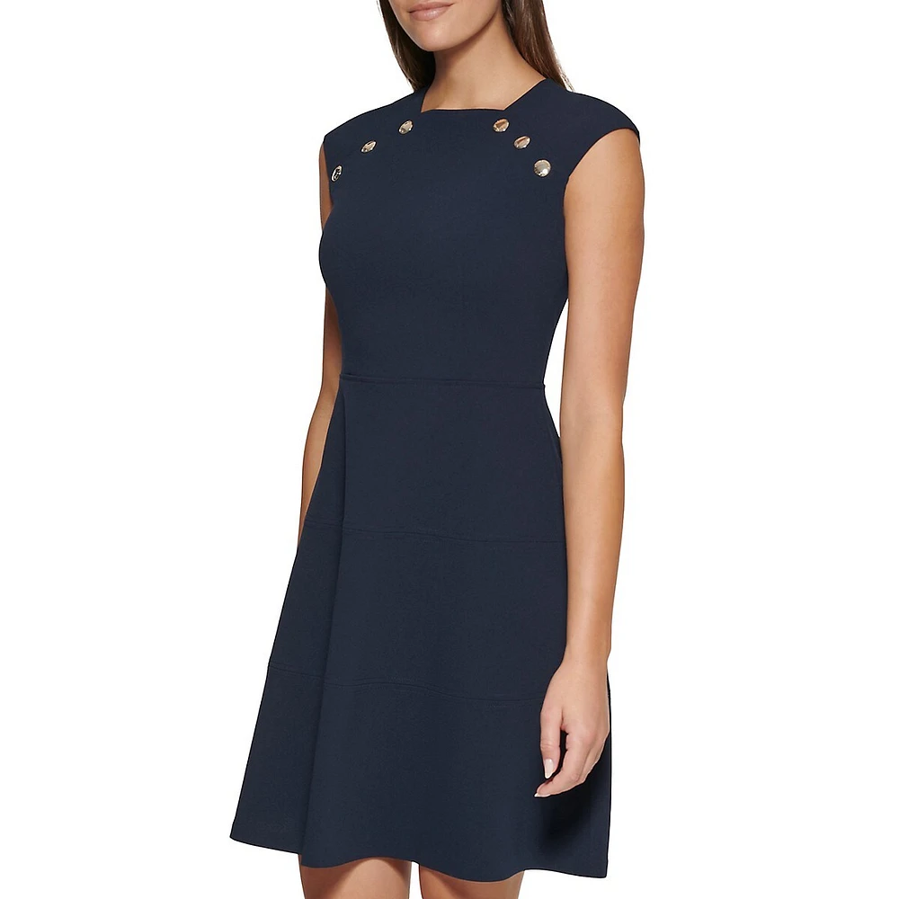 Rivet Fit-&-Flare Dress