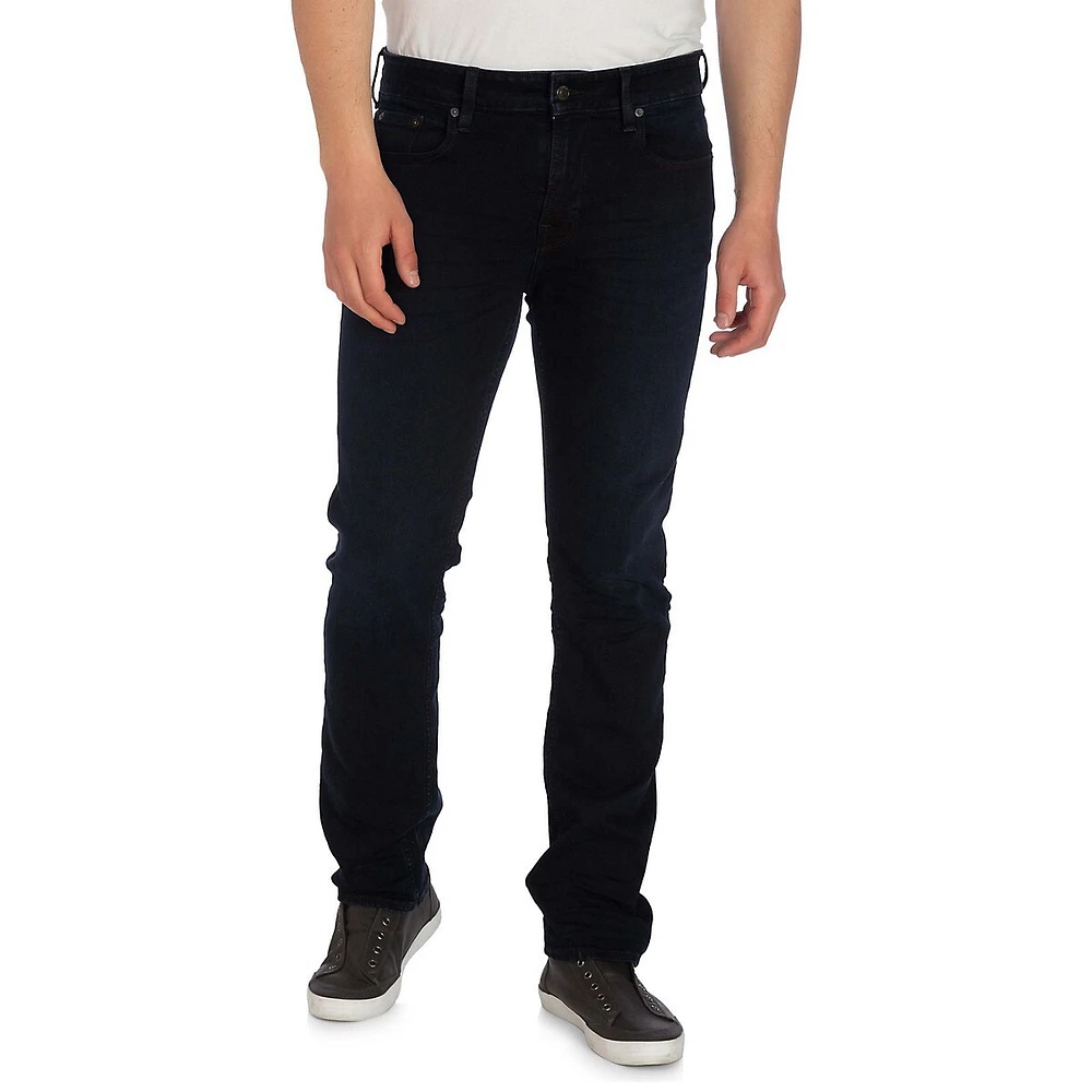 Slim-Fit Tapered-Leg Jeans