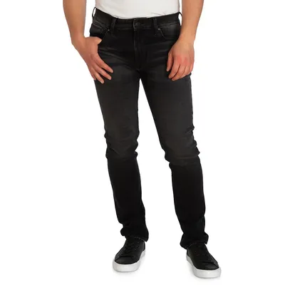 Medium-Rise Slim-Tapered Fit Jeans