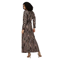 Babette Reversible Maxi Wrap Dress