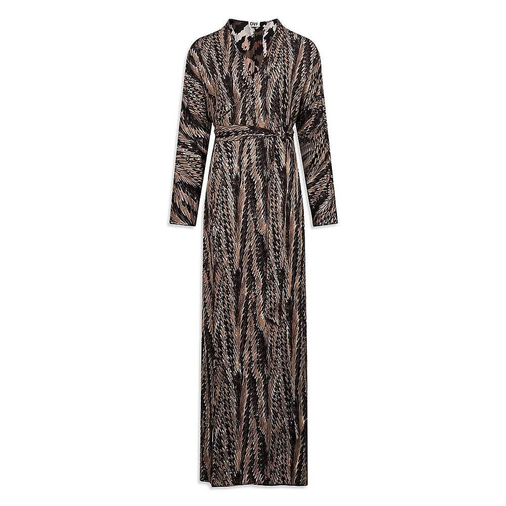 Babette Reversible Maxi Wrap Dress