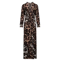 Babette Reversible Maxi Wrap Dress