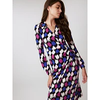 Bogna Surplice Print Dress