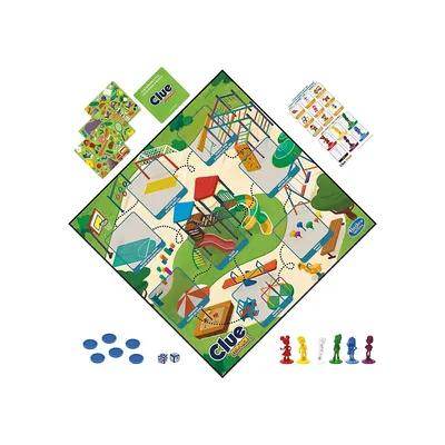 Clue Junior 2-Sided Mystery Board Game