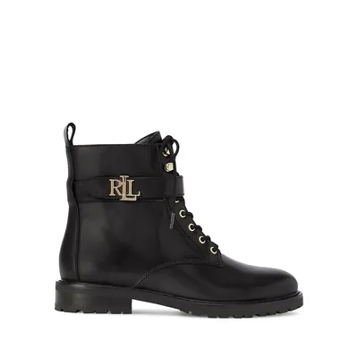 Eldridge Leather Combat Boots