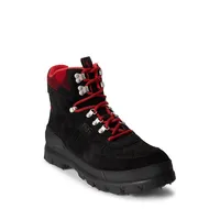 Men's Oslo Suede & Wool Hiker Boots