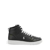 Men's Court Leather High-Top Sneakers