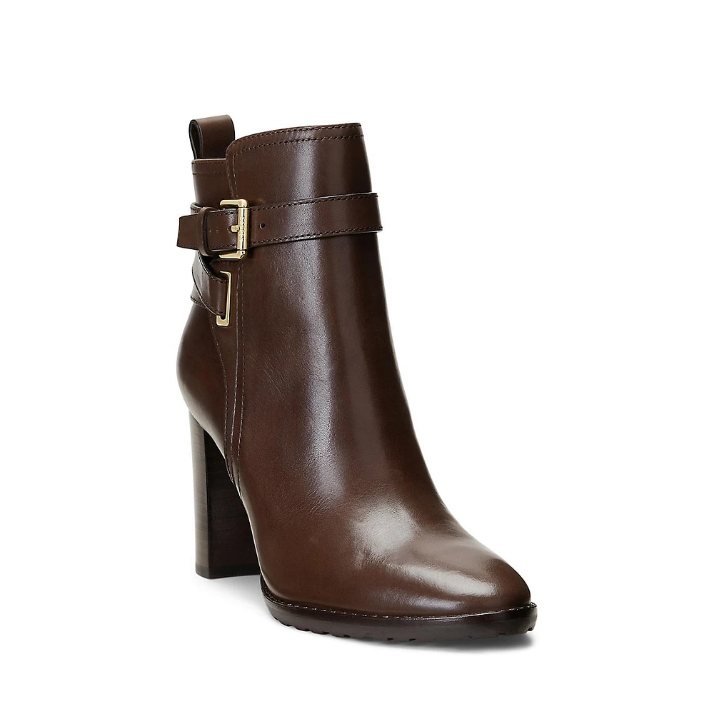 Madisyn Leather Ankle Boots