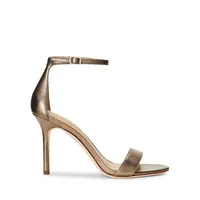 Allie Metallic Nappa Leather Dress Sandals