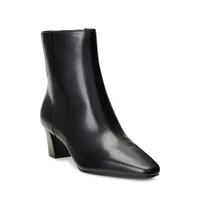 Willa Burnished Leather Ankle Boots